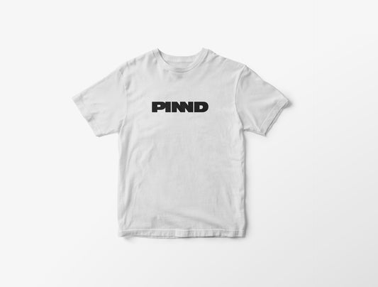 Kids PINND Logo Tee White